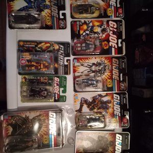 GI joe 9x action figure collection lot